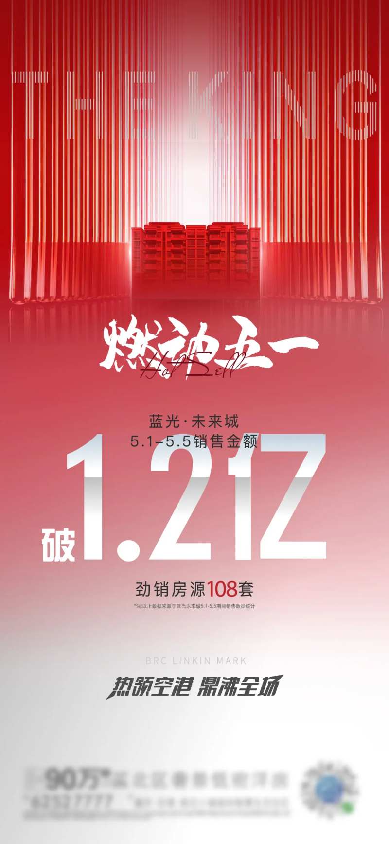 地产热销战绩海报-采灵感-cailinggan.com