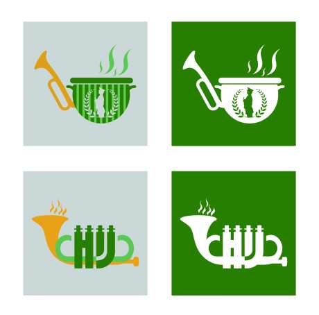 炊事班logo标志设计-采灵感-https://www.cailinggan.com/