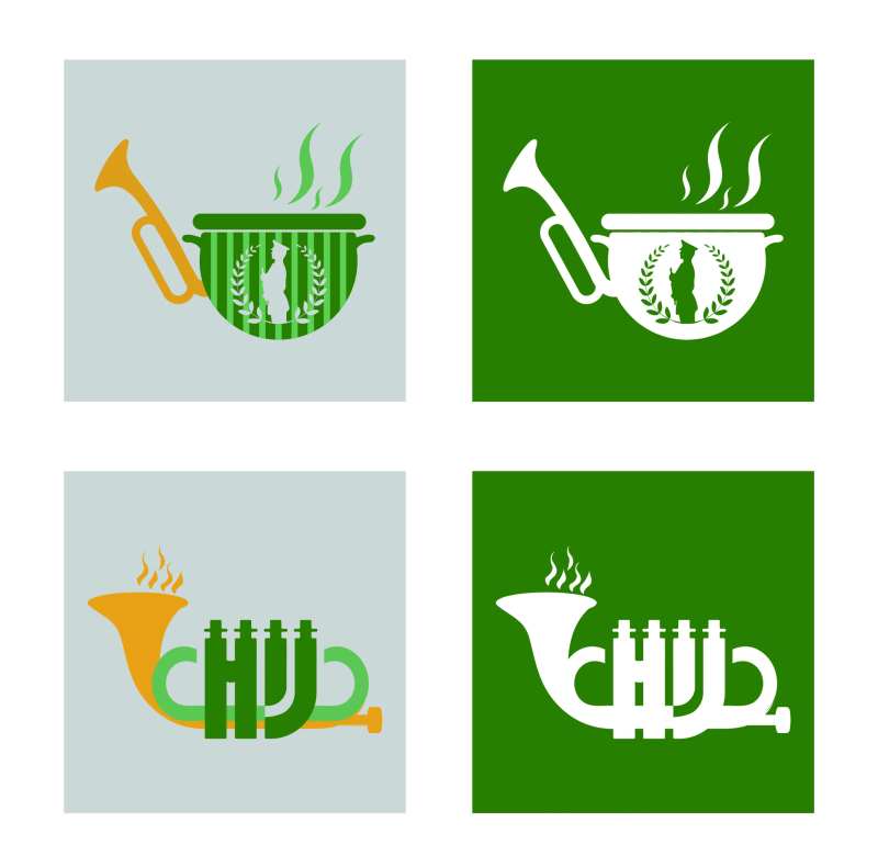 炊事班logo标志设计-采灵感-cailinggan.com