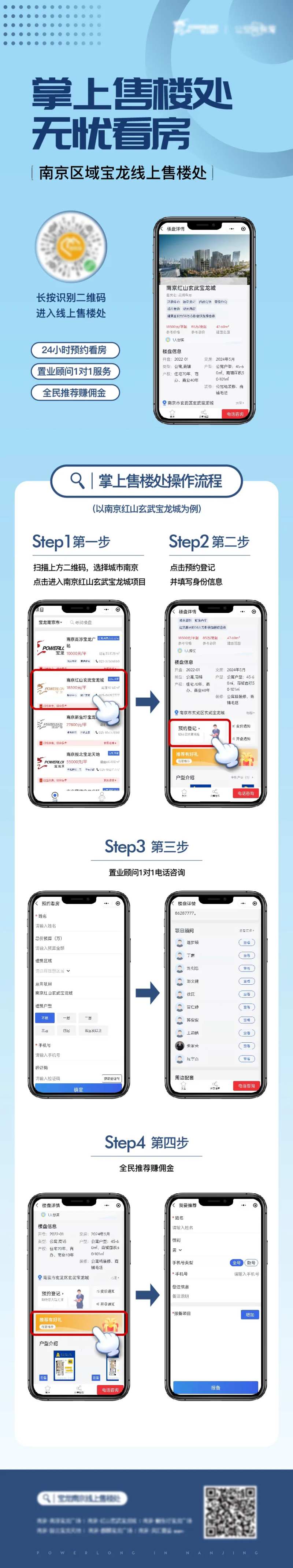 地产看房app操作指南长图-采灵感-cailinggan.com