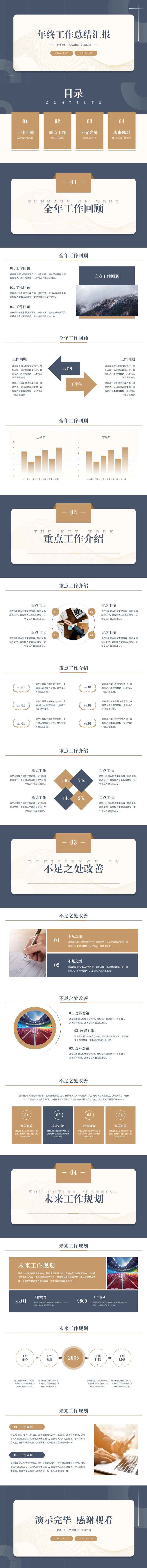 年终工作总结PPT-采灵感-cailinggan.com