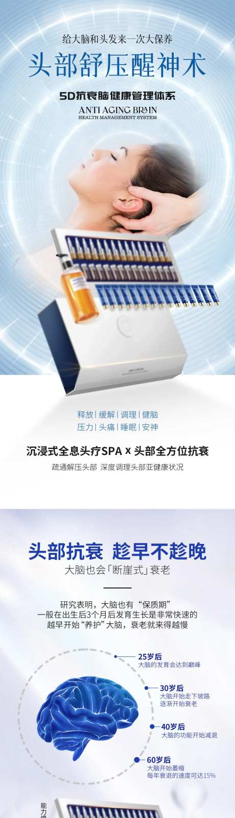大脑抗衰技术朋友圈海报-采灵感-https://www.cailinggan.com/
