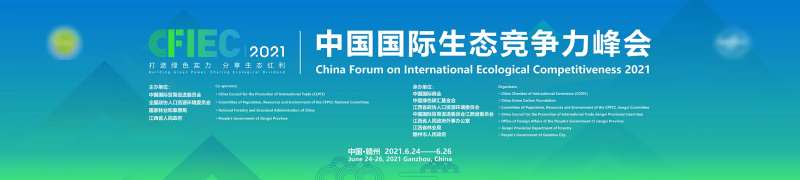 中国国际生态竞争力峰会活动背景板-采灵感-cailinggan.com