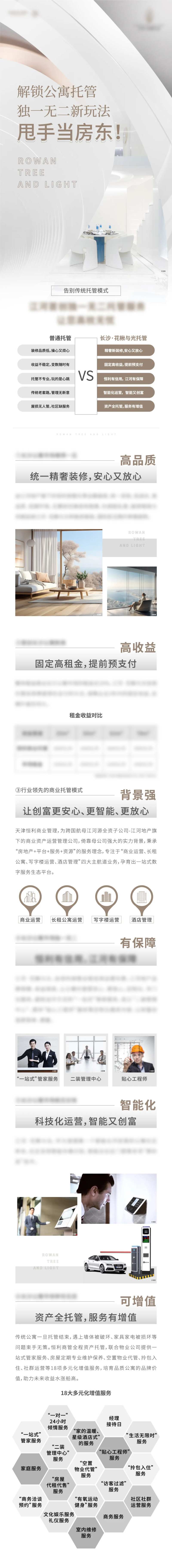 公寓托管长图                                                                                                                                                                                                  -采灵感-cailinggan.com