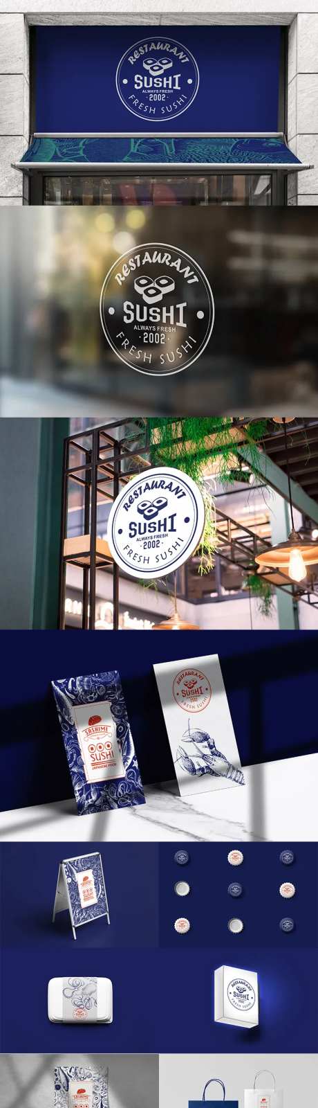 日系餐饮餐厅花店文创品牌产品vi提案-采灵感-https://www.cailinggan.com/