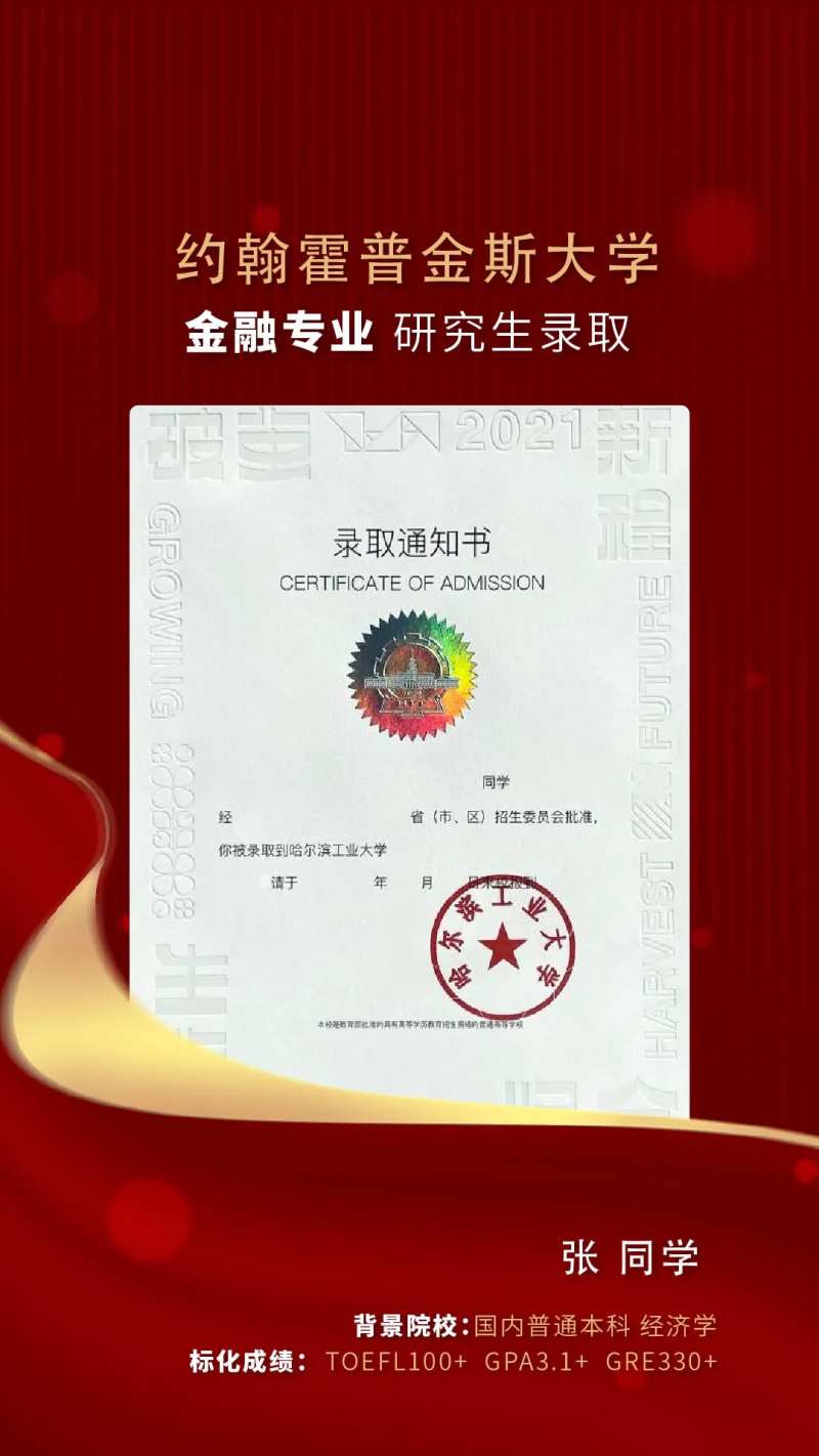 录取通知喜报-采灵感-cailinggan.com