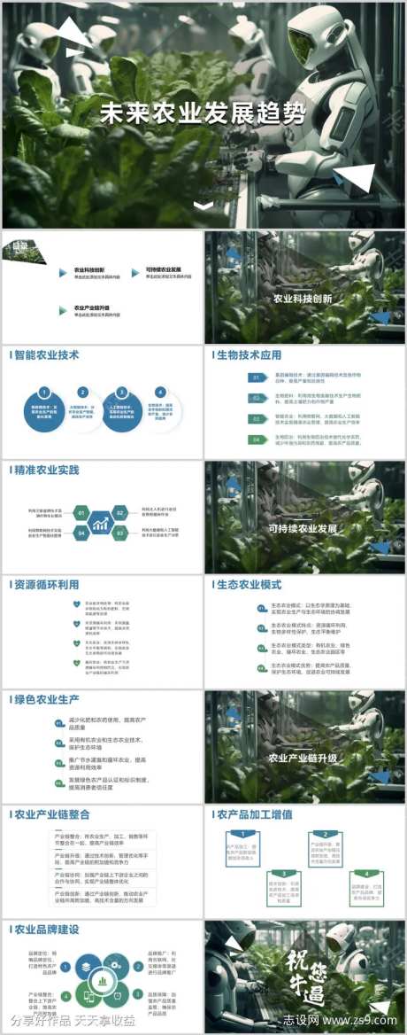 未来农业发展趋势PPT-采灵感-https://www.cailinggan.com/
