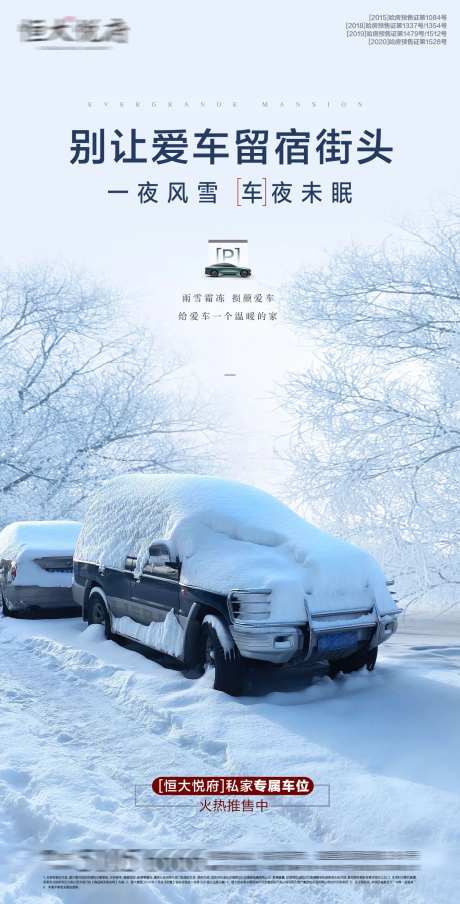 冰雹 雾凇车位-采灵感-https://www.cailinggan.com/