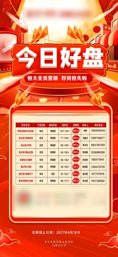 今日好盘特价房海报-采灵感-https://www.cailinggan.com/