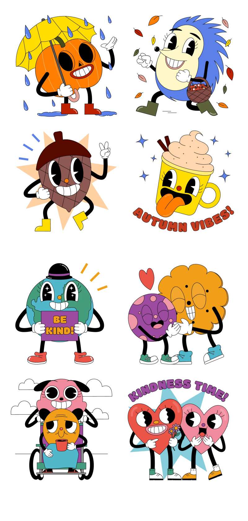 卡通人物形象 -采灵感-cailinggan.com