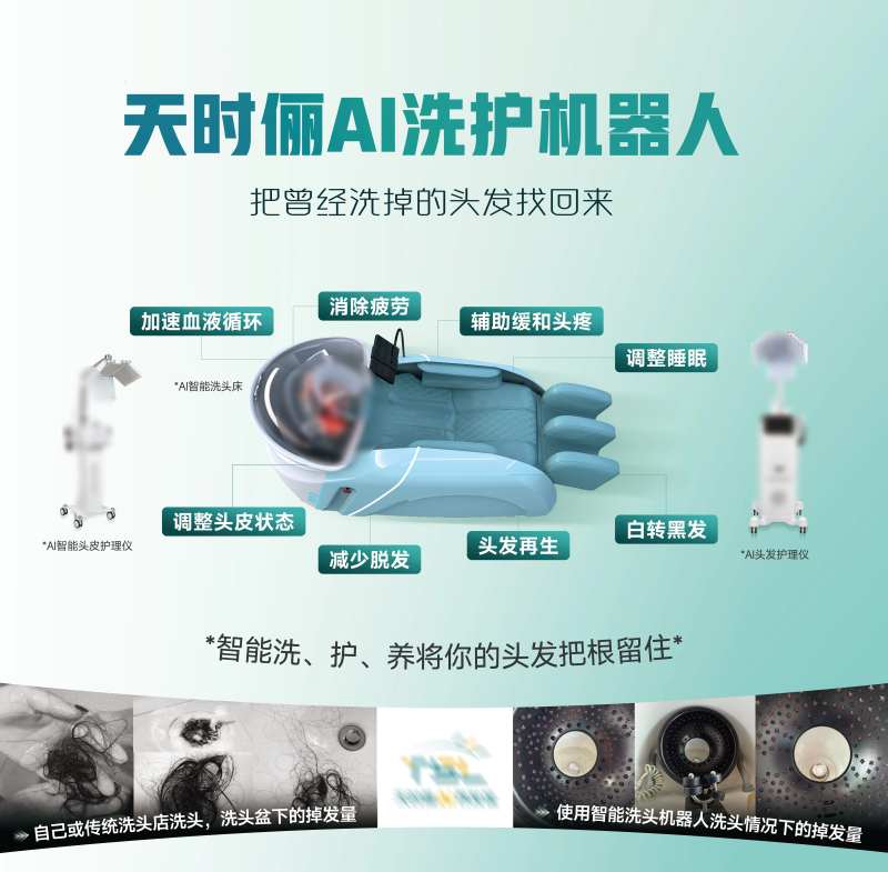 AI养发机器人海报展板-采灵感-cailinggan.com