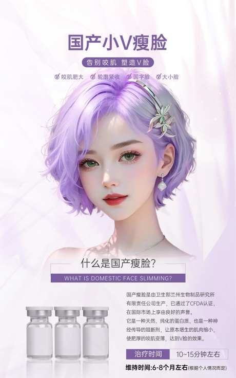 国产瘦脸海报-采灵感-https://www.cailinggan.com/