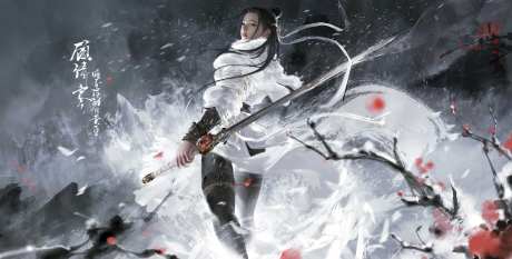 电竞游戏角色宣传背景板-采灵感-https://www.cailinggan.com/