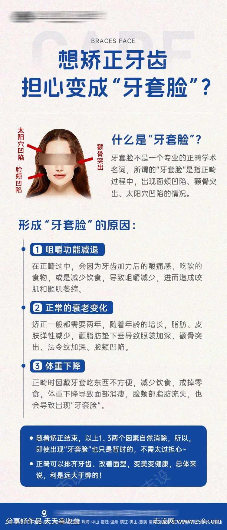 口腔矫正牙套脸科普-采灵感-cailinggan.com