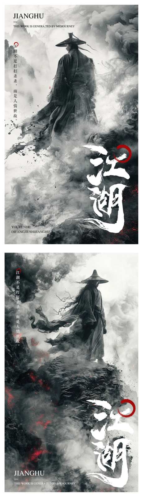 国风江湖造势宣传系列海报-采灵感-https://www.cailinggan.com/