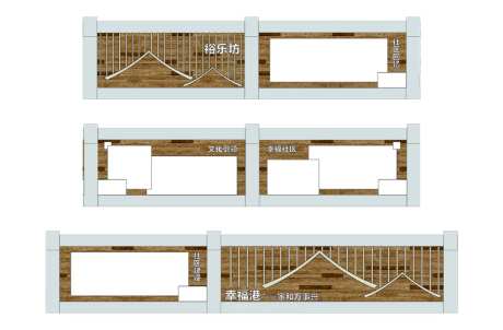 小区文化墙建设围栏-采灵感-https://www.cailinggan.com/