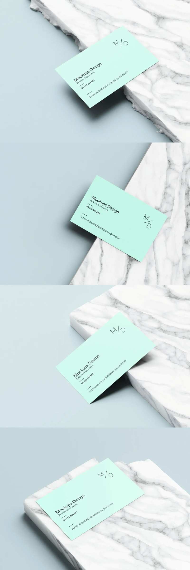 名片样机贴图模型-采灵感-cailinggan.com