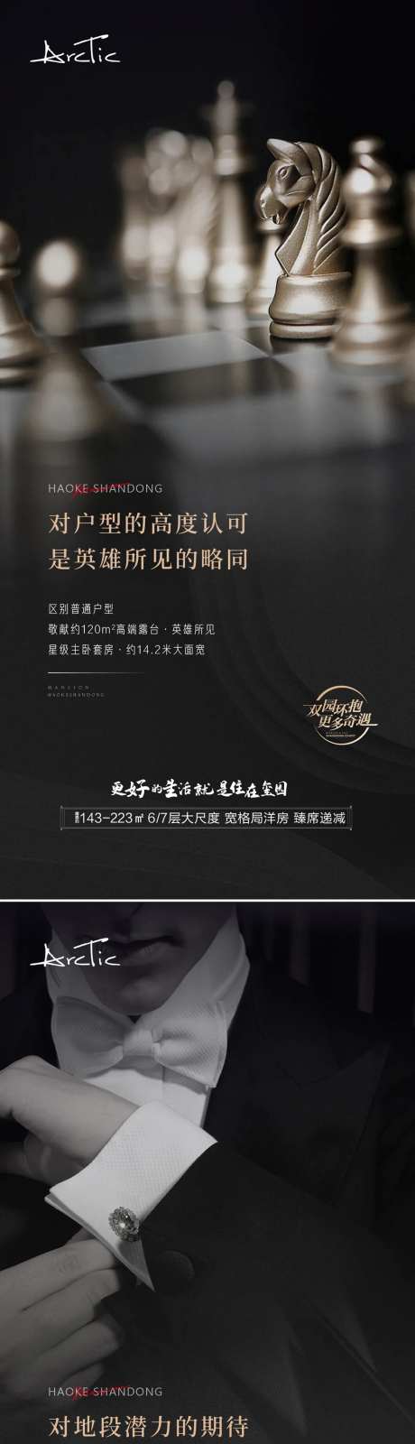 圈层高端地产系列海报-采灵感-https://www.cailinggan.com/