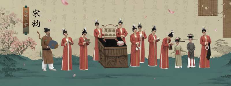 传统文化艺术节活动背景板-采灵感-cailinggan.com