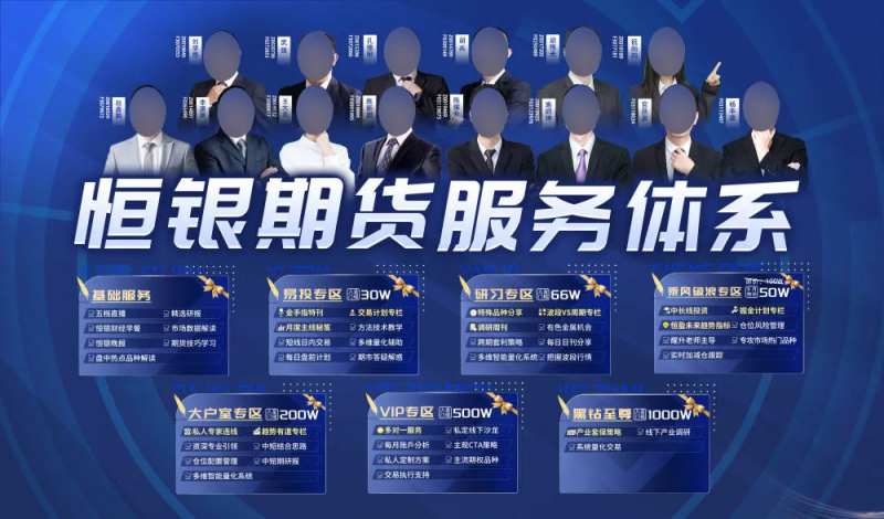 金融服务体系服务内容海报展板-采灵感-cailinggan.com