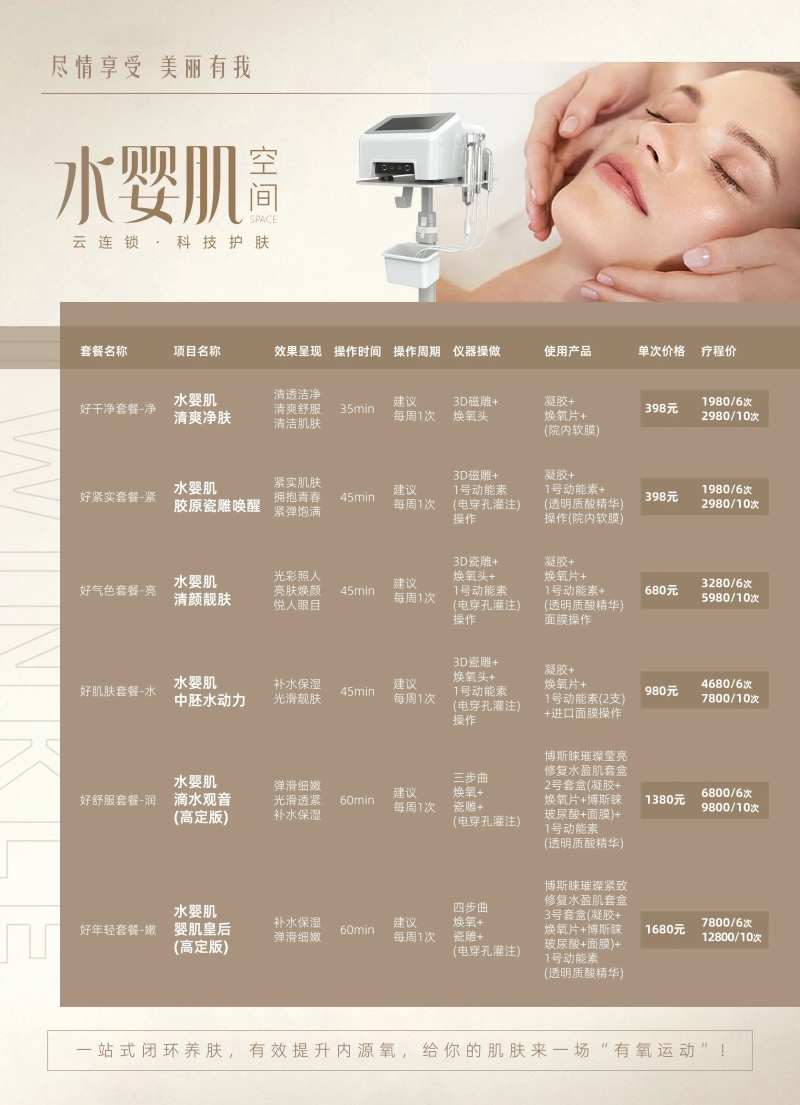 医美仪器台卡价目单-采灵感-cailinggan.com