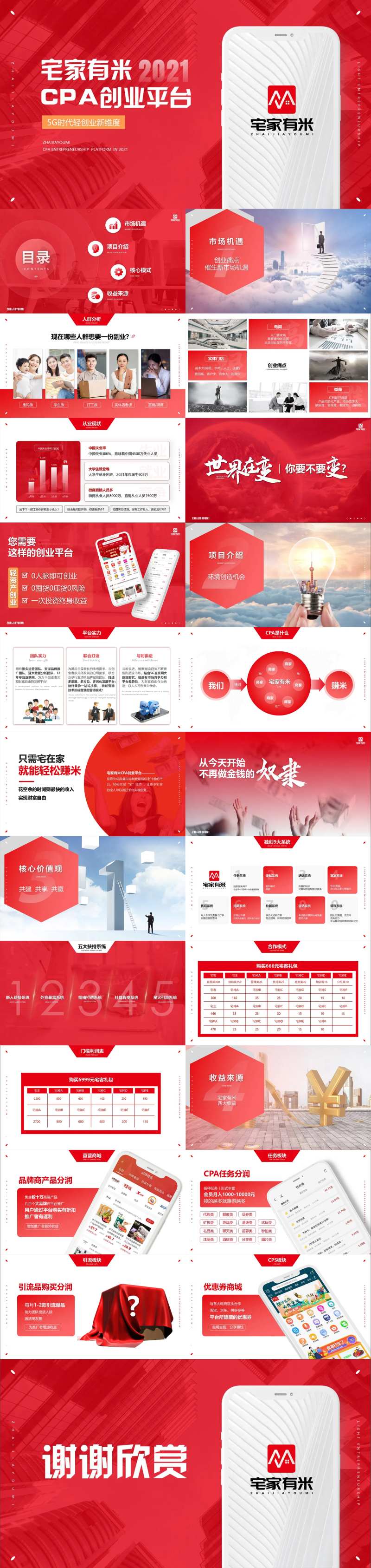 商业计划书PPT-采灵感-cailinggan.com