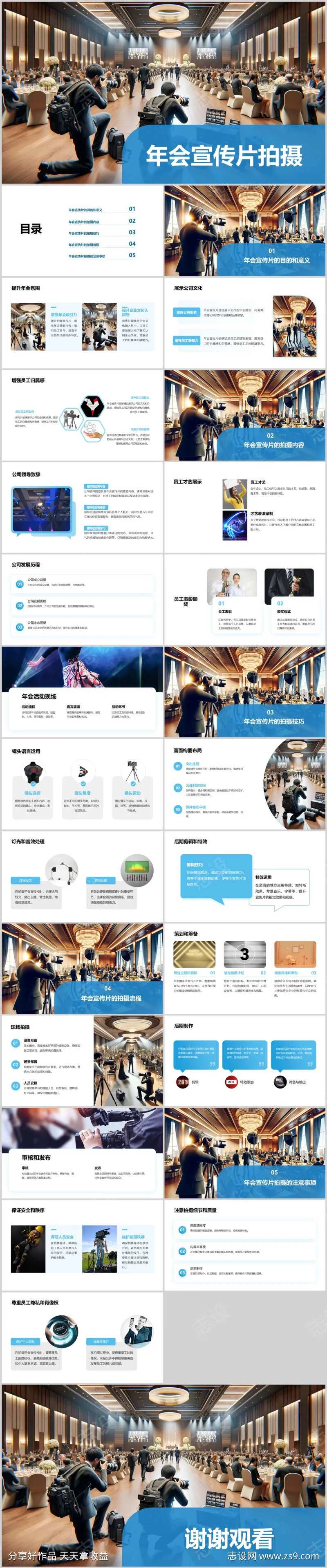 年会宣传片拍摄PPT-采灵感-cailinggan.com