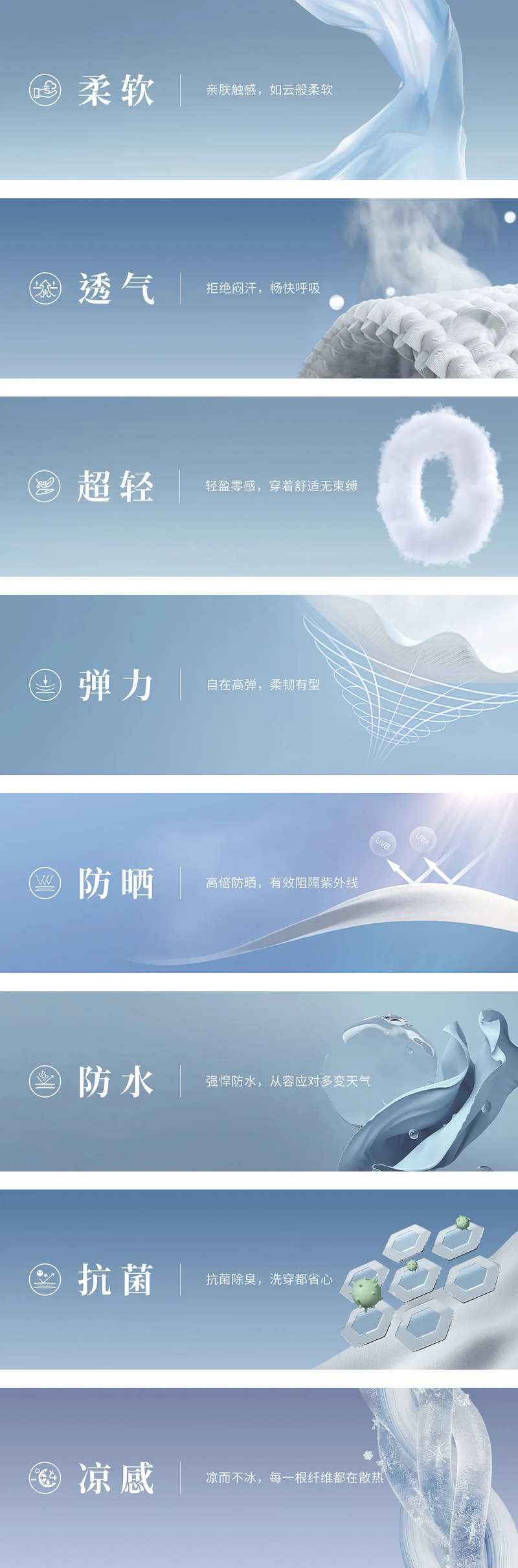 服装产品功能卖点海报-采灵感-cailinggan.com