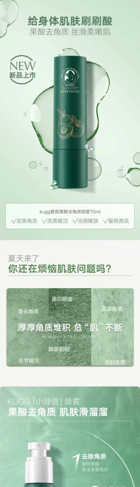 香氛果酸去角质喷雾详情页-采灵感-https://www.cailinggan.com/