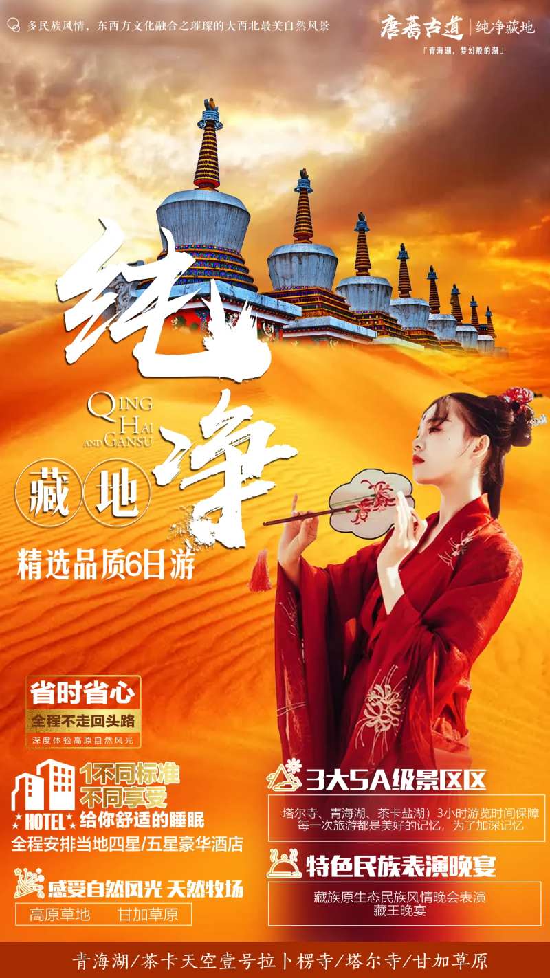 纯净藏地人物海报                                                                                                                                                                                                -采灵感-cailinggan.com