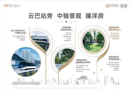 房地产洋房展板-采灵感-https://www.cailinggan.com/