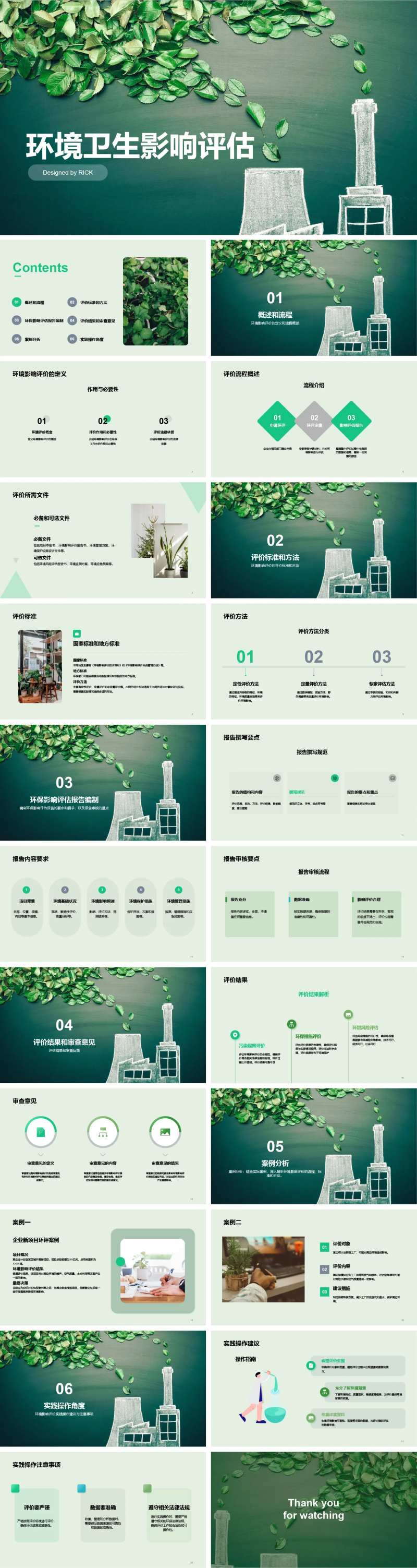 环境卫生影响评估PPT-采灵感-cailinggan.com