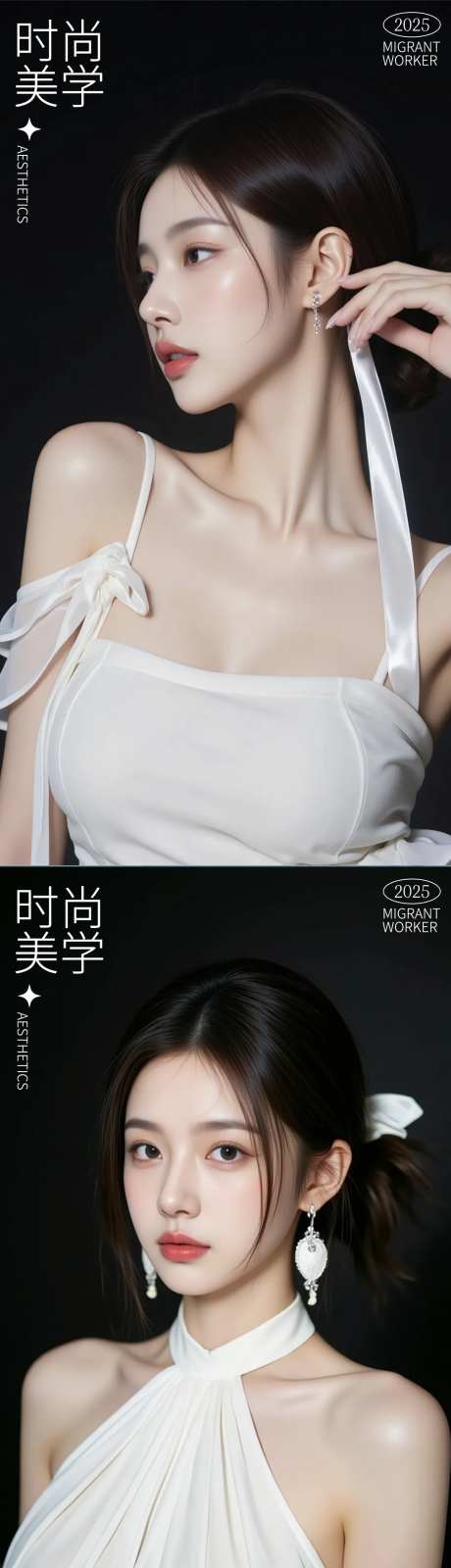 医美美学人物活动海报-采灵感-https://www.cailinggan.com/