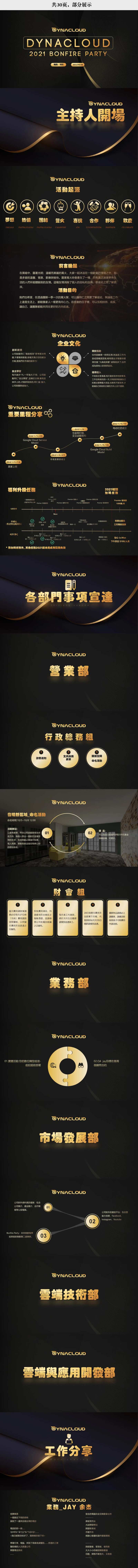 黑金风PPT-采灵感-cailinggan.com