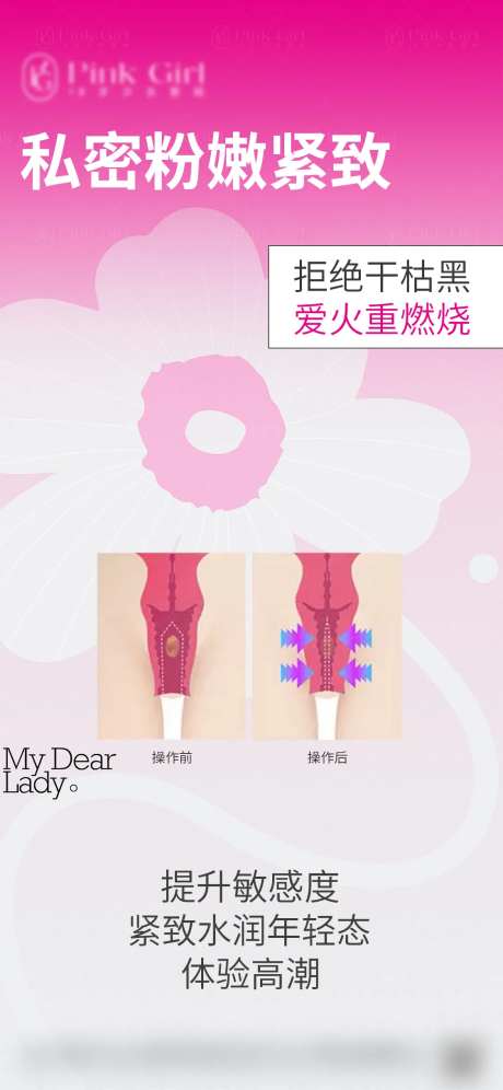 私密护理海报-采灵感-https://www.cailinggan.com/