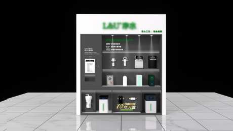 净水器展台设计-采灵感-https://www.cailinggan.com/