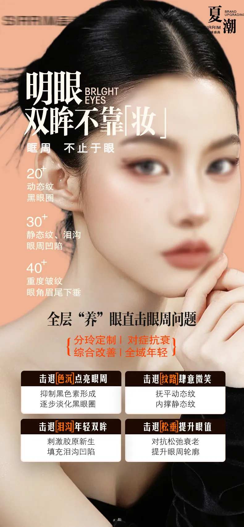 医美眼周抗衰宣传海报-采灵感-cailinggan.com
