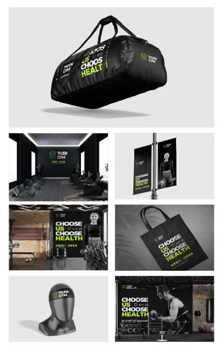 健身运动房体育器材样机贴图-采灵感-https://www.cailinggan.com/