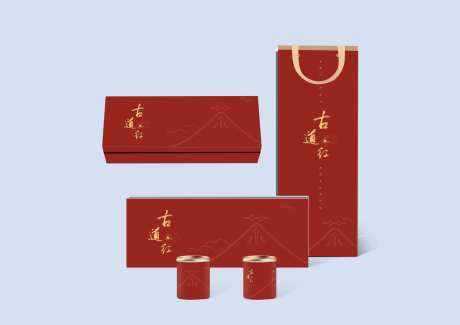 高端茶叶礼盒包装设计-采灵感-https://www.cailinggan.com/