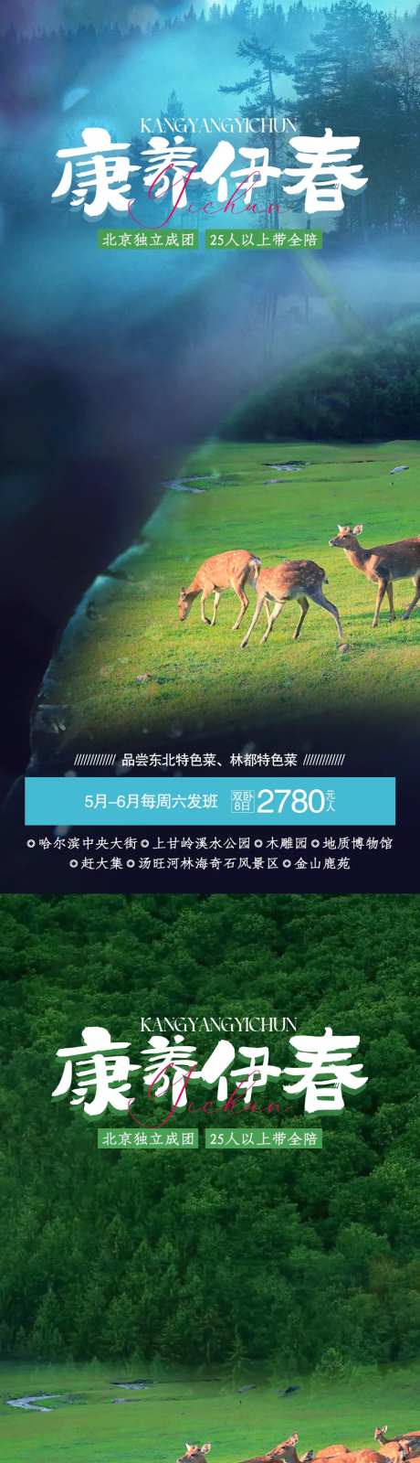 伊春旅游海报-采灵感-https://www.cailinggan.com/