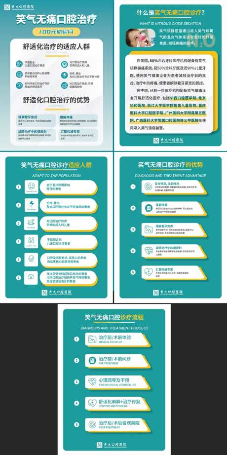 笑气舒适化治疗科普海报-采灵感-https://www.cailinggan.com/