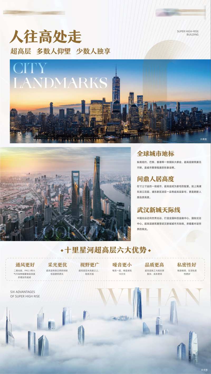 地产超高层海报-采灵感-cailinggan.com