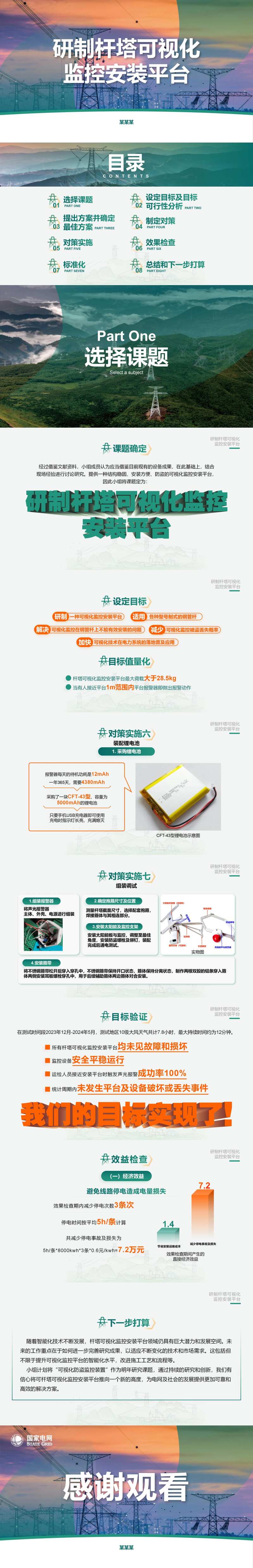 深色电力行业企业科技PPT-采灵感-cailinggan.com