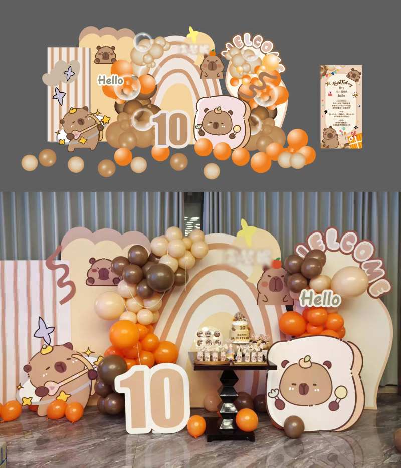 卡皮巴拉手绘-采灵感-cailinggan.com