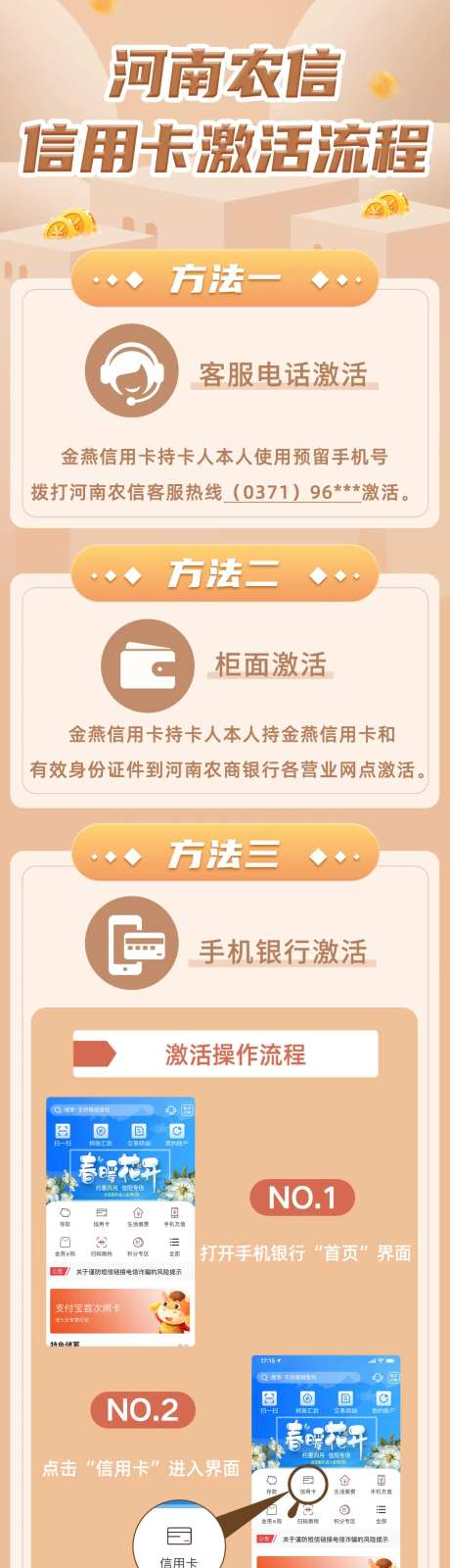 银行卡使用流程页面-采灵感-https://www.cailinggan.com/