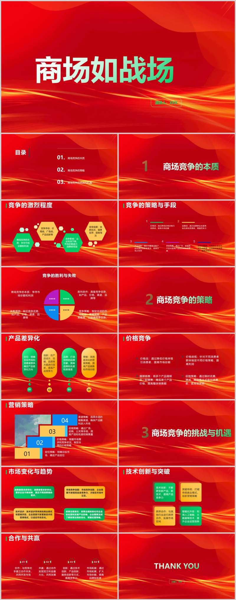 商城如战场PPT-采灵感-cailinggan.com