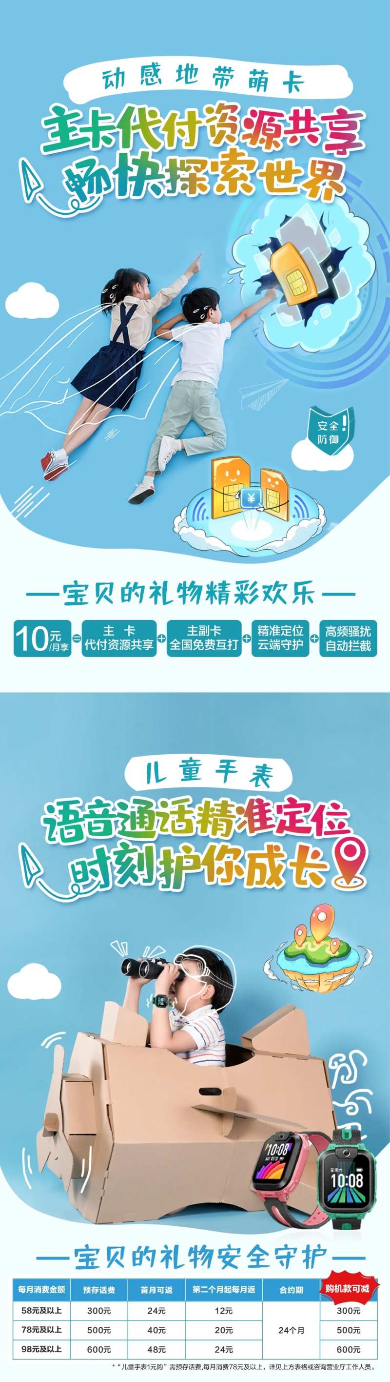 儿童手表简约海报-采灵感-cailinggan.com