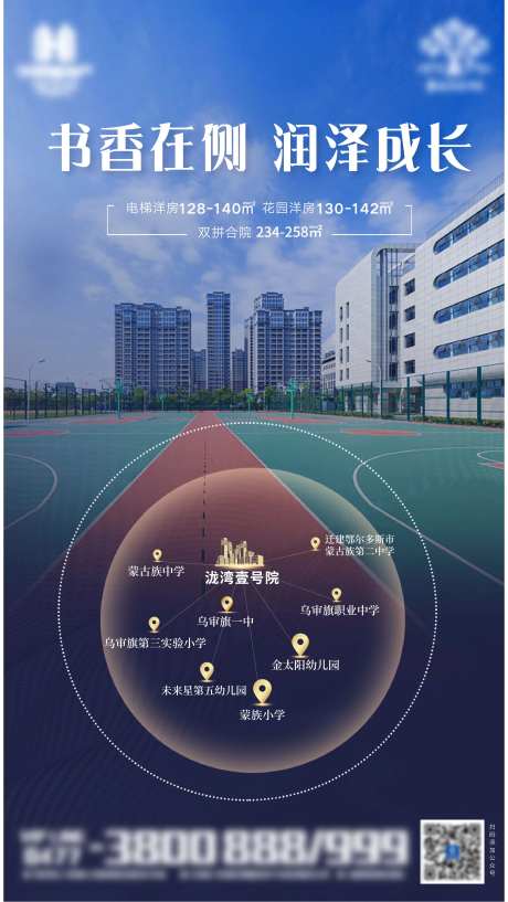 地产学区价值点教育海报-采灵感-https://www.cailinggan.com/