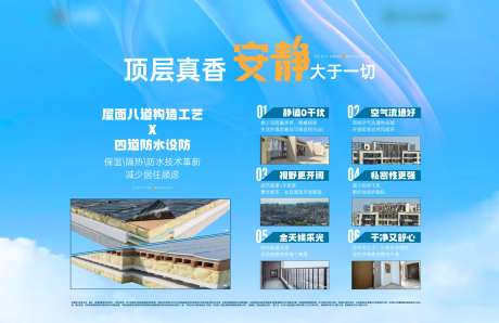 楼房建材工艺展示海报展板-采灵感-https://www.cailinggan.com/