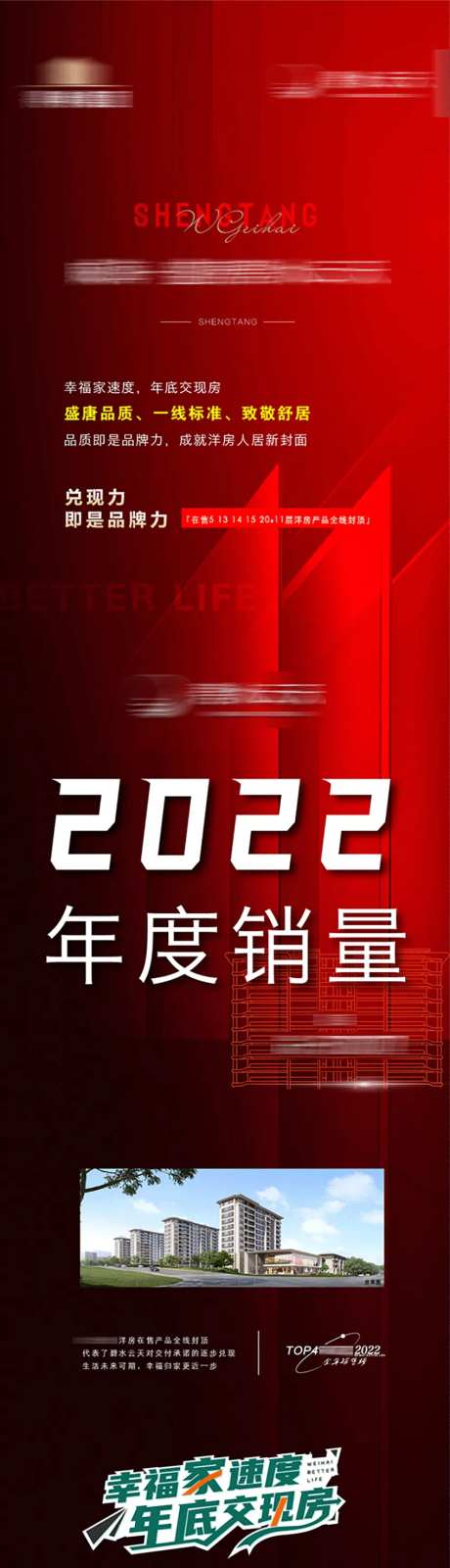 地产销量系列长图海报-采灵感-https://www.cailinggan.com/